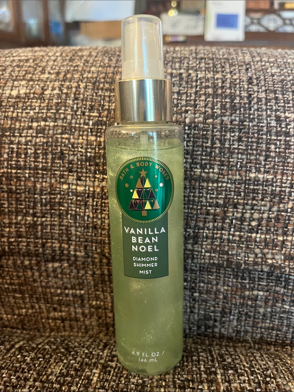 BBW VANILLA BEAN NOEL DIAMOND SHIMMER MIST NEW